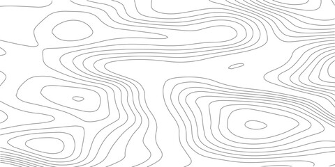 Minimal Terrain Contour Map with Light Line Art on White Background - Abstract Elevation Design for Print, Branding, and Motion Graphics