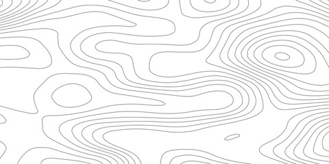 Abstract Wavy Contour Lines on Clean White Background - Minimalist Topographic Pattern for Presentations, Web UI, and Background Design