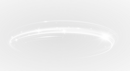 Light white Twirl. Curve light effect of white line. Glowing white spiral. The effect of high-speed abstract lines. Rotating shiny rings.