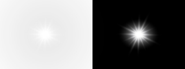 Transparent  sunlight special lens flash light effect. Front solar flare lenses.PNG.