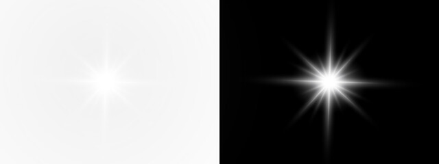 Transparent  sunlight special lens flash light effect. Front solar flare lenses.PNG.