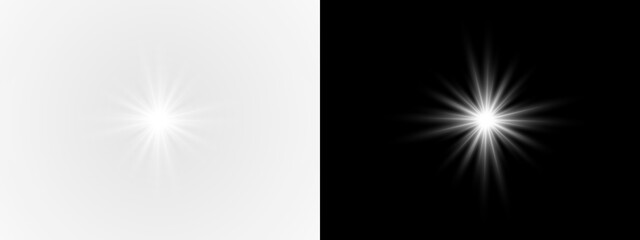 Transparent  sunlight special lens flash light effect. Front solar flare lenses.PNG.