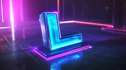 neon sign on the wall