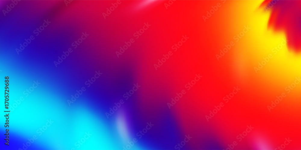 Poster abstract background with a fluid gradient color flow and motion of a wavy liquid lines.vector illust