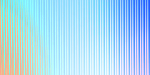 Fototapeta premium Vertical Gradient Stripes Background Orange Blue Cyan