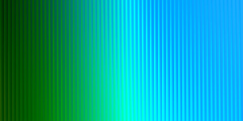 Obraz premium Vertical Green and Blue Gradient Ribbed Background