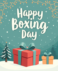 Boxing Day, Happy Boxing Day, happy boxing day, gift box, boxing day canada, boxing day banner, Boxing Day banner, Boxing Day poster, Happy Boxing Day design, Boxing Day sale banner, Boxing Day backgr