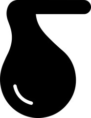 Simple Outline Soap Dispenser Hygiene Liquid Container Object Icon