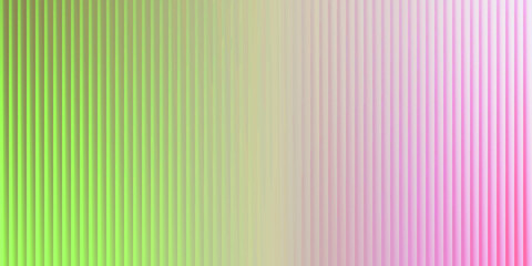 Obraz premium Vertical Ribbed Gradient Background Green to Pink abstract