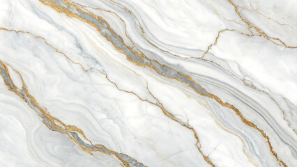 Elegant white marble texture with gold veins