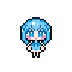 Pixel art girl 01 upright (2)