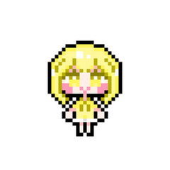Pixel art girl 01 upright (3)