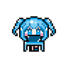 Pixel art girl 03 personal computer 02 (2)