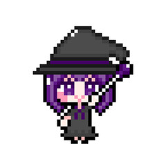 Pixel art girl 01 witch 02 (7)
