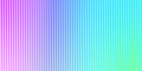 Fototapeta premium Vertical Ribbed Pink Blue Green Gradient Background