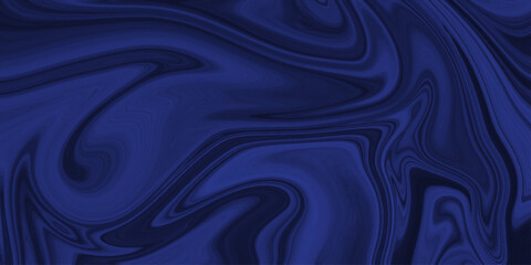 The texture of blue and black marble pattern modern style Liquid background .Liquid blue abstract background vector , illustration Abstract color acrylic pours liquid marble surface design.