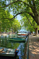 Annecy, a very popular tourist town in France