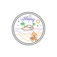 vector illustration of a plate