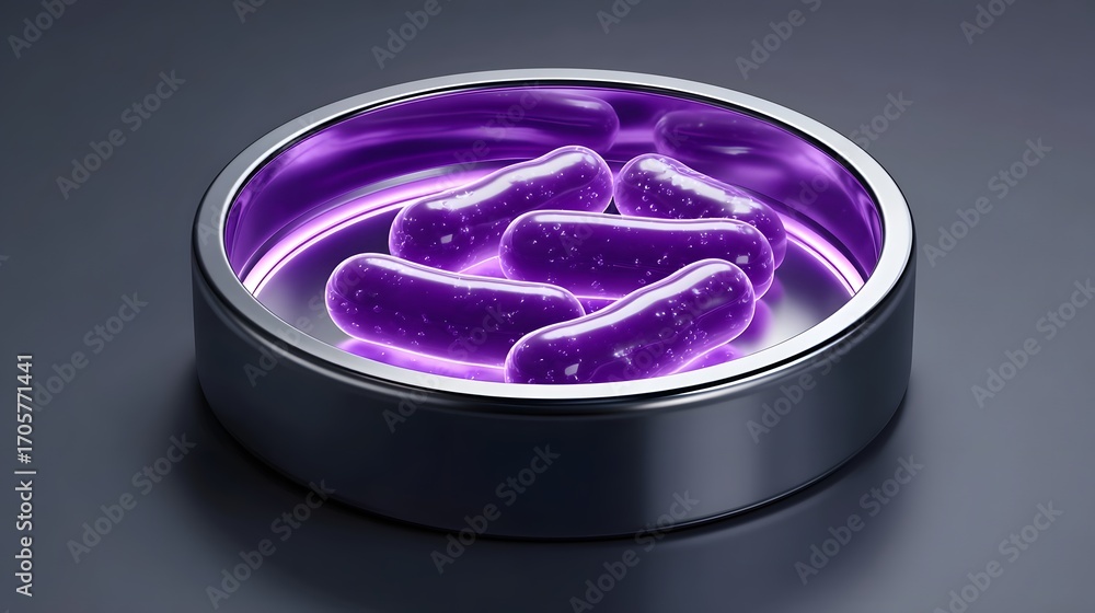 Poster an abstract image showcasing a captivating swirling pattern of vibrant purple fluid in motion, creat