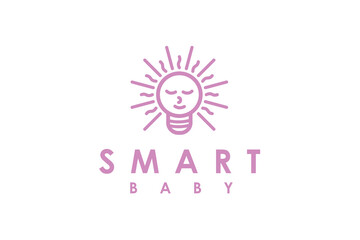 Smart Baby Emblem – Happy Sun Face