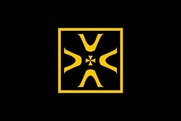 Abstract Yellow Icon – Creative Graphic Symbol