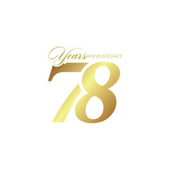 78th Anniversary logo
