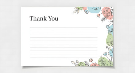 Modern Minimal & Elegant Greeting Card Templates – Wedding, Thank You, and Contemporary Designs