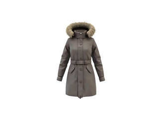 3D Coat Model PNG with Transparent Background
