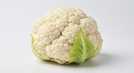 cauliflower isolated on white background
