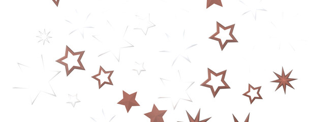 Radiant Showers: Immerse Yourself in a Spellbinding 3D Gold Stars Downpour