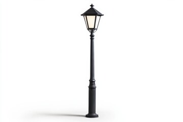 Desk Lamp Turned On at Night