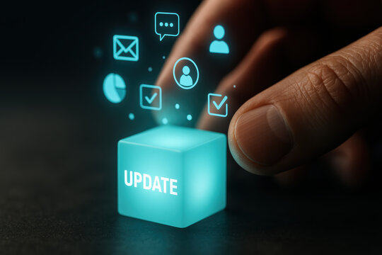 Update visualization and technology enable smooth communication with upgrade and notification alert features
