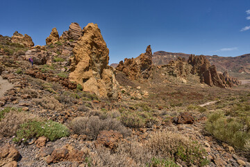 Fototapeta premium Lava formations at Roques de Garcia