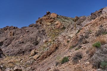 Lava formations at Roques de Garcia