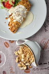 Delicious Almond Crusted Chicken with Nuts