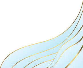 Blue corner airy curve