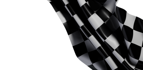 High-quality checkered flag image, perfect for racing, sports, and victory themes.  Download now!