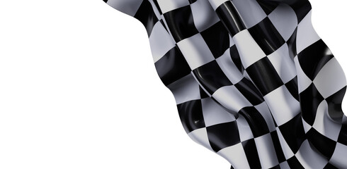 High-quality checkered flag image, perfect for racing themes. Download now!