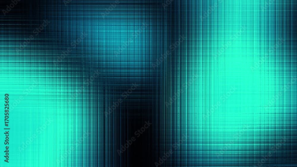 Aufkleber abstract grainy background turquoise and dark motion gradient background. teal noise gradient blur l