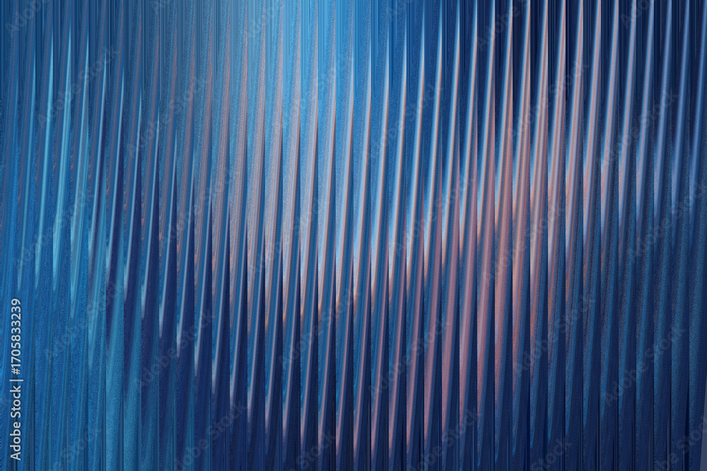 Poster abstract blue and pink textured background with vertical ribbed patterns creating a sense of depth a