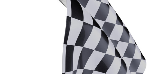 High-quality checkered flag image. Perfect for racing, victory, and success themes. Download now!