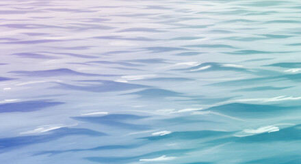 Fototapeta premium Ocean Wave Texture: A captivating high-angle shot displays rippling water. It evokes a sense of calm and serenity.