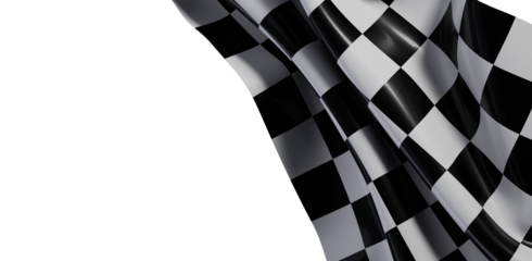 Dramatic checkered flag, racing finish, victory, competition, speed, success, sport, texture, background.
