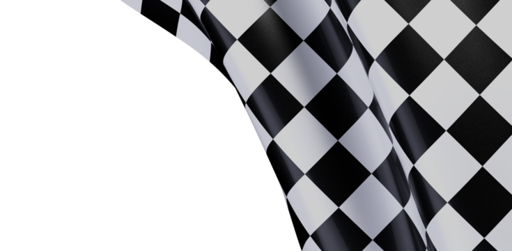 High-quality checkered flag image. Perfect for race, speed, victory, and competition themes.
