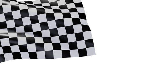 Fototapeta premium High-quality checkered flag image perfect for sports, racing, and victory themes. Download now!