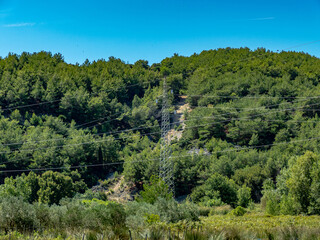 Kroatischer Strommast