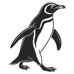 Naklejka premium penguin vector illustration