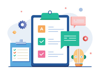 Ai assistant summarizes tasks checklist and productivity management