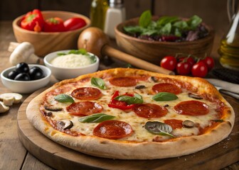 Delicious Pepperoni Pizza: A Culinary Delight