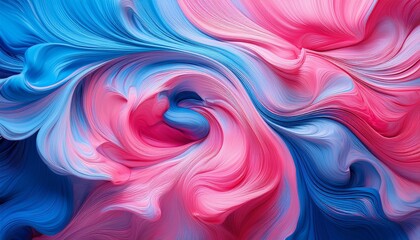Obraz premium Colorful Abstract Swirls Of Pink And Blue Create A Vibrant Backdrop For Creative Designs And Artistic Projects In Bright And Bold Patterns